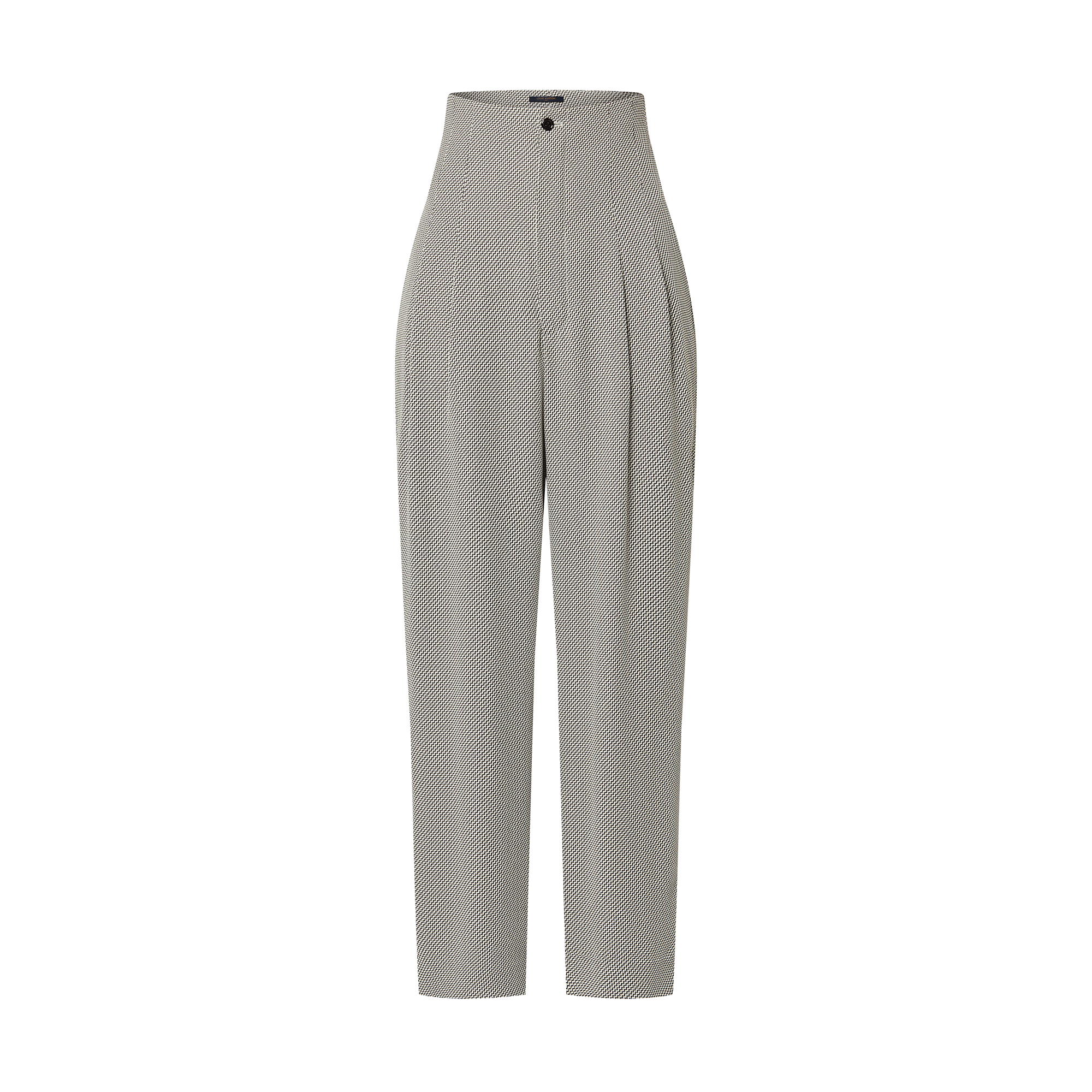 Zigzag Fitted High Waist Pants - Women - Ready-to-Wear | LOUIS 